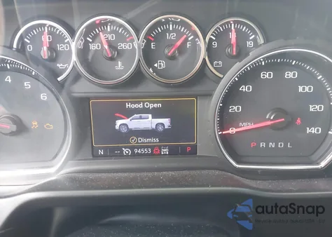 2019 Chevrolet Silverado 1500 Lt из США, поврежденный, VIN 1GCUYDED5KZ191300